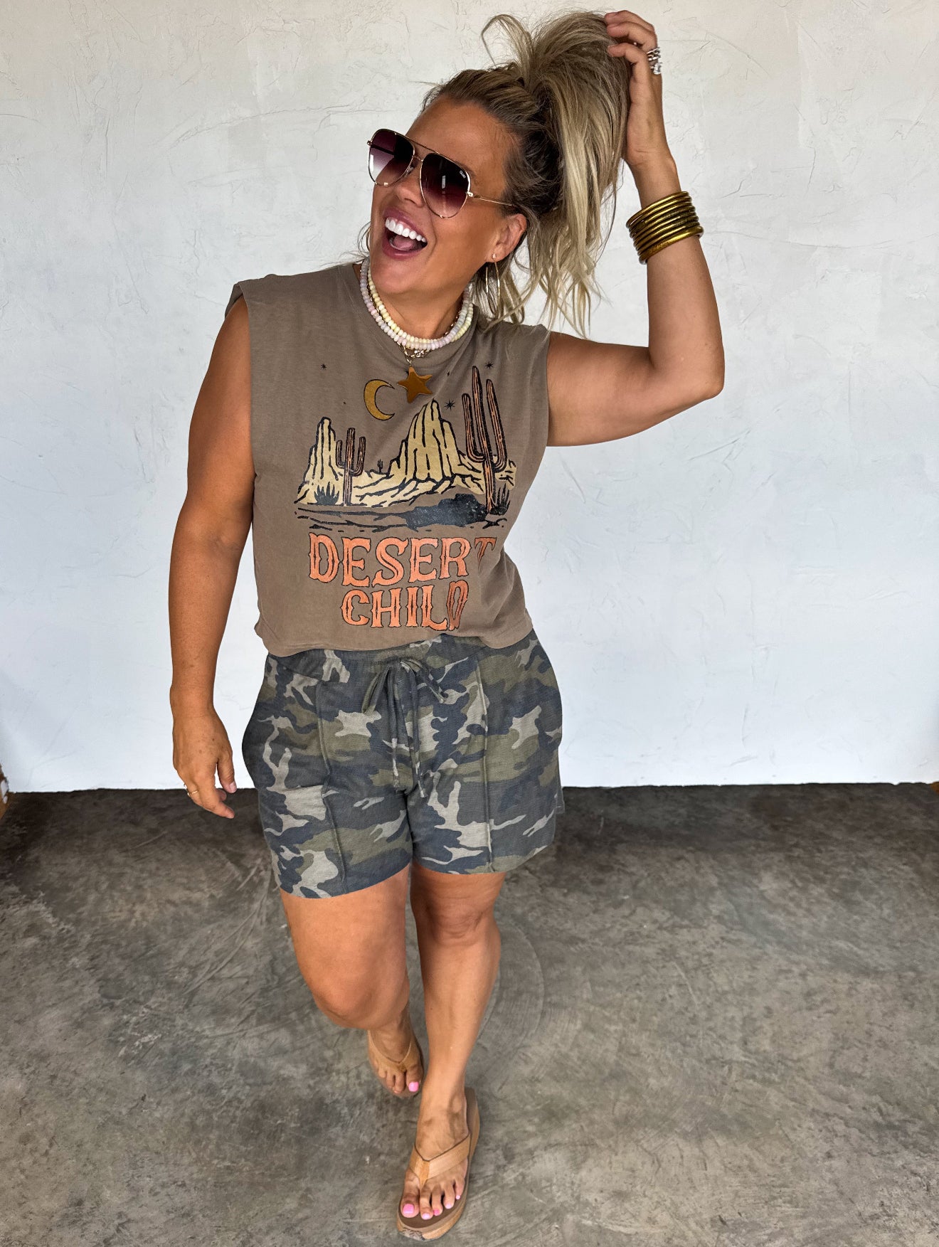 Desert Child Graphic Tank