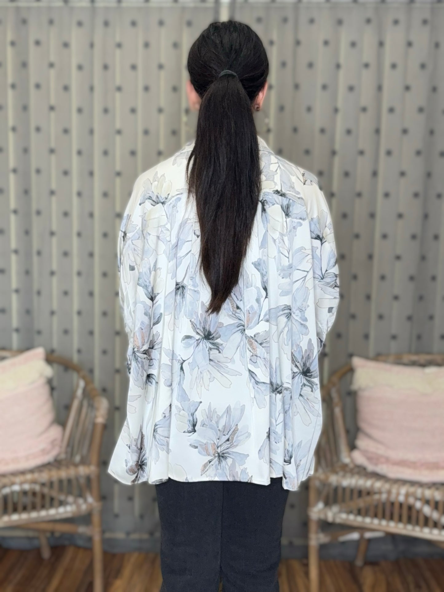 Look My Way Oversized Top