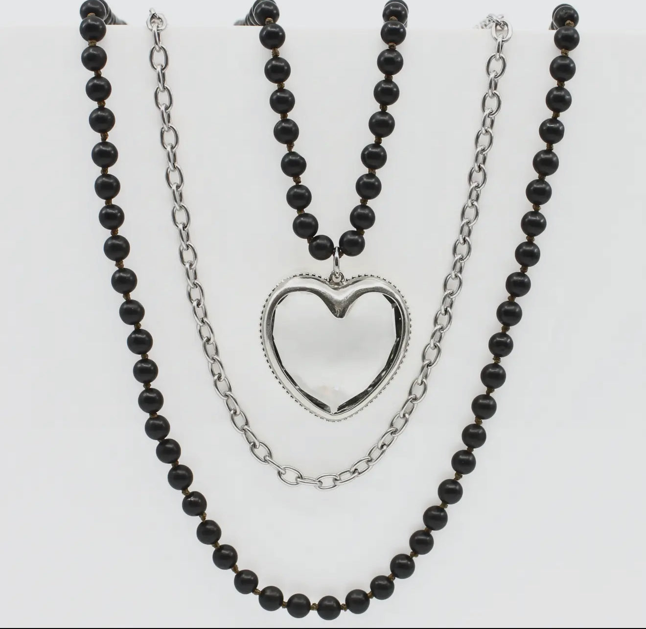 Crystal Hearts | Long Chain Fusion - 2 colors