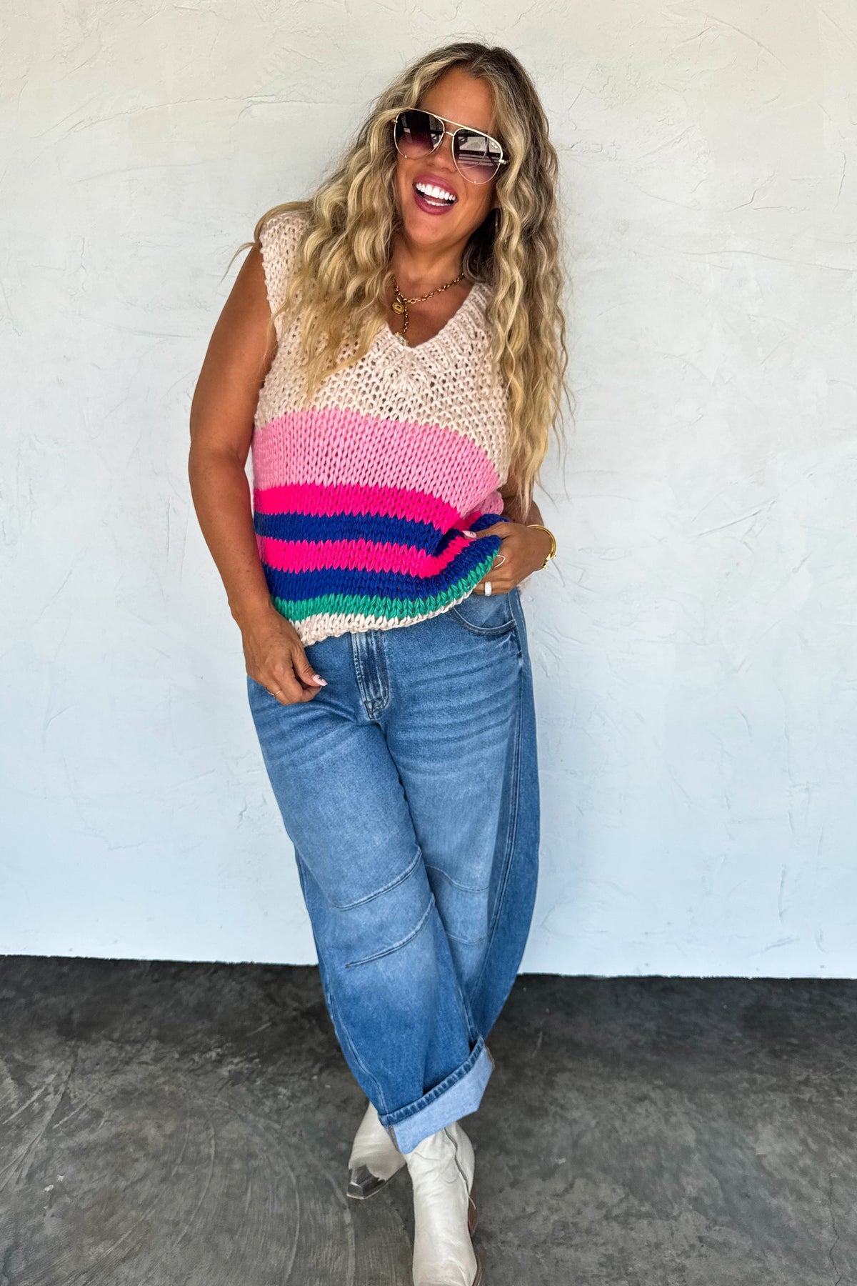 PREORDER - Charlotte Sweater Vest - 2 colors