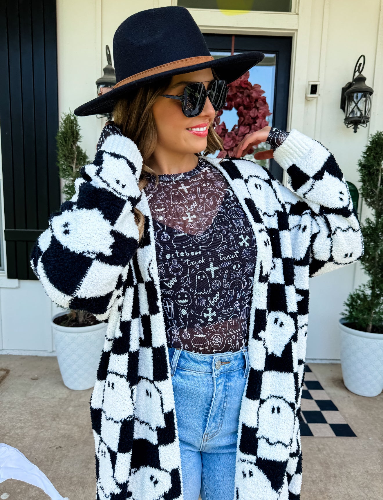 PREORDER - Halloween Cloud Cardigan - 4 prints