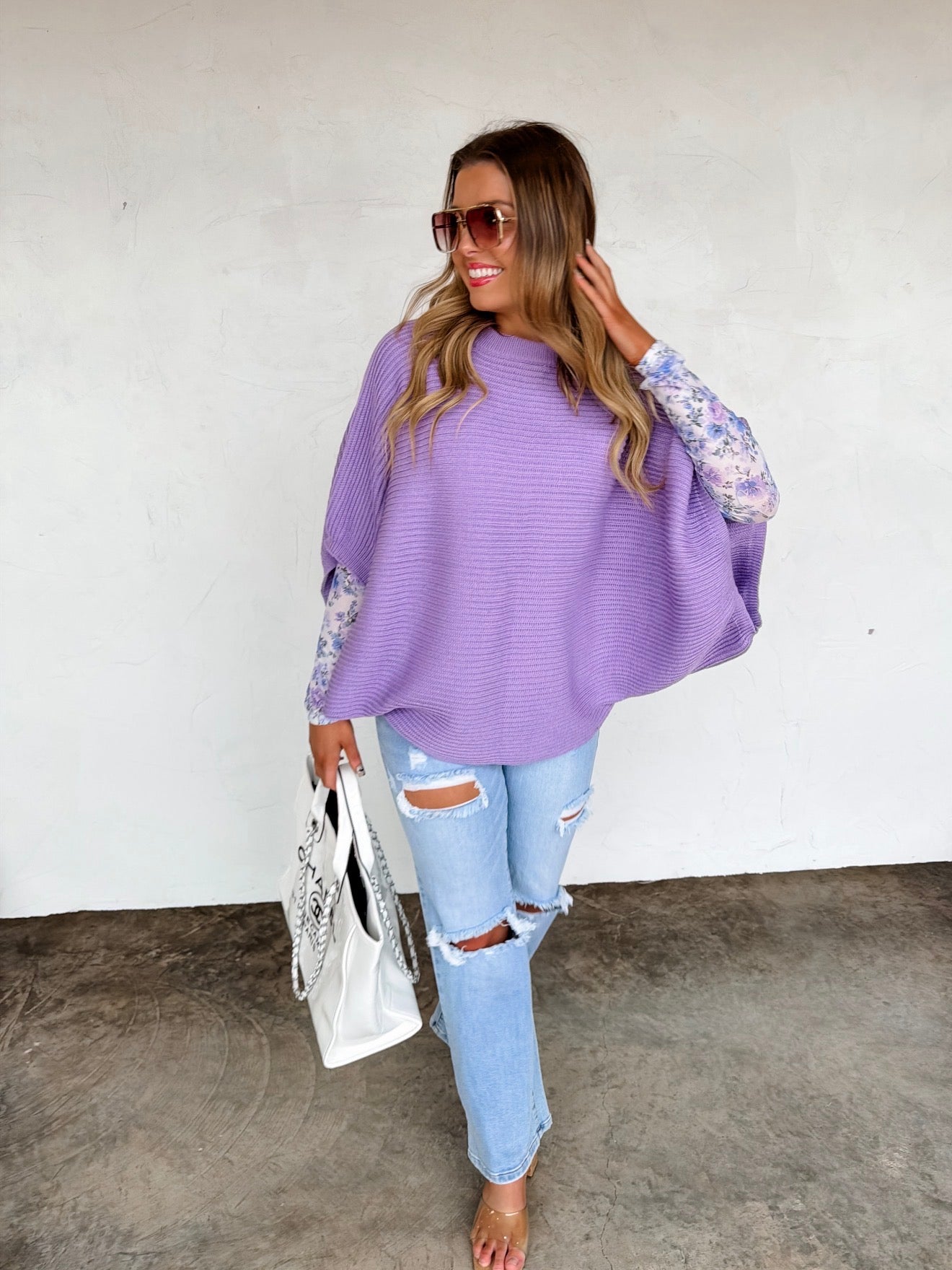 PREORDER - Spring Meg Pullover Poncho - 5 colors