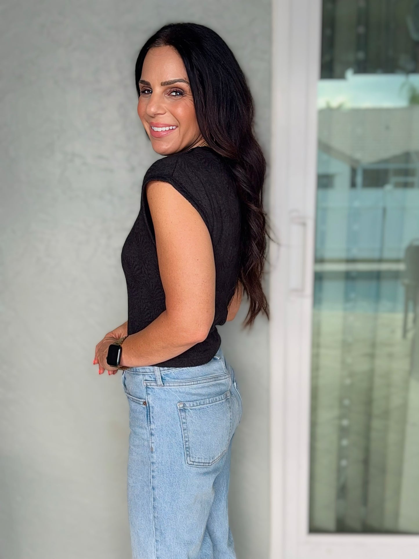 Harley Cap Sleeve Basic Top - 4 colors