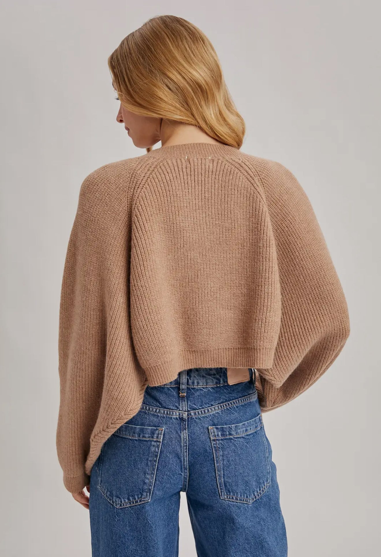 PREORDER - Cropped Knit Bolero Shrug Sweater