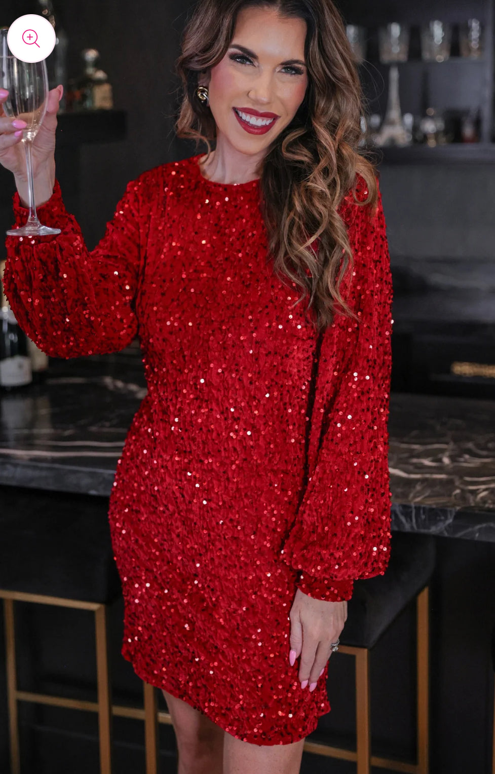 Old Flame Sequin Dress - 2 colors