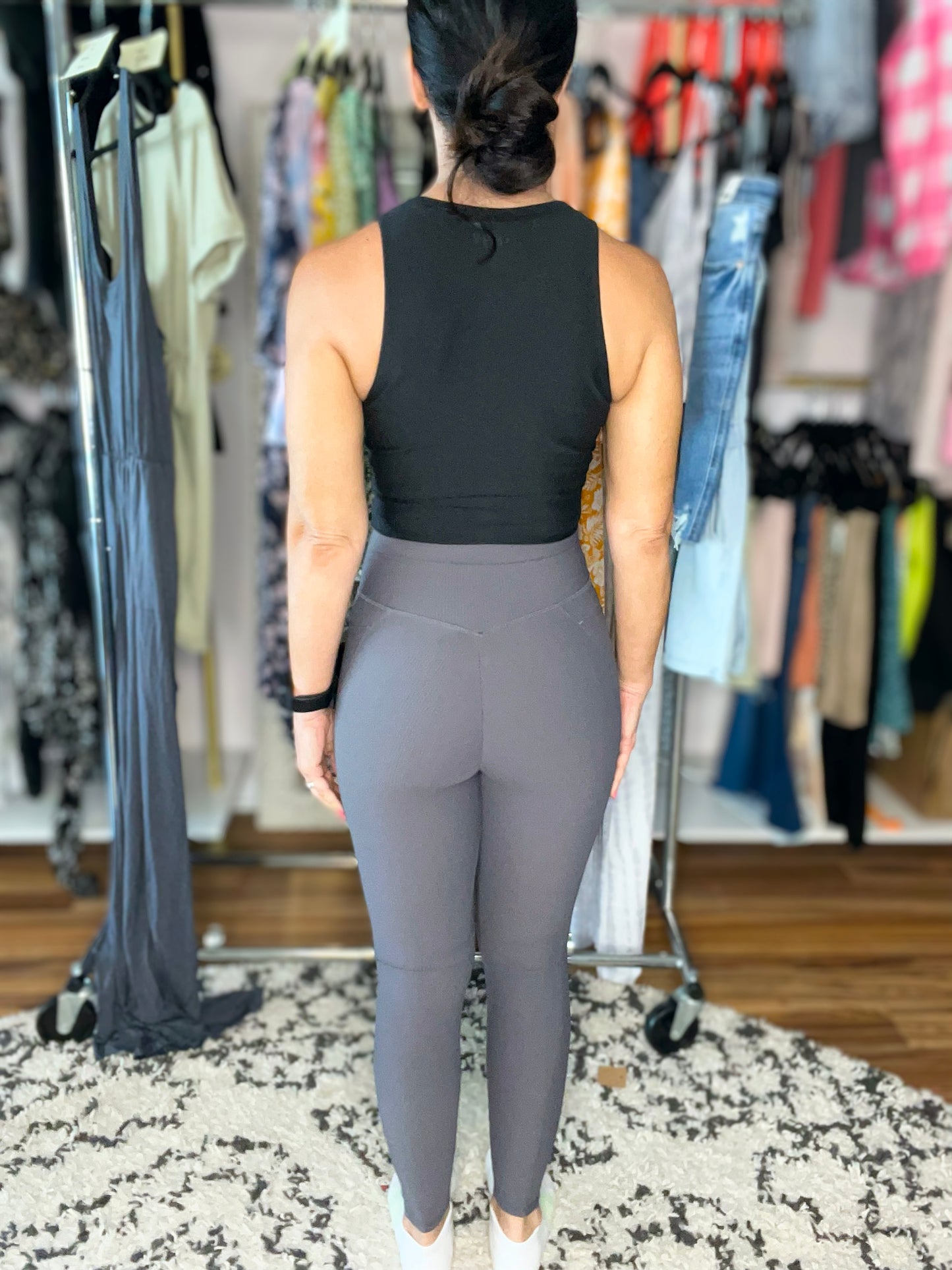 Maggy Crossover Waist Active Leggings - 9 colors