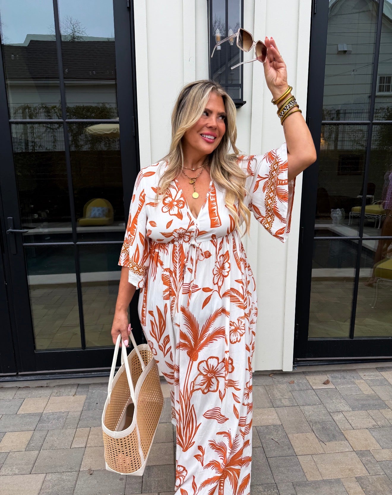 PREORDER - In the Jungle Kaftan Dress