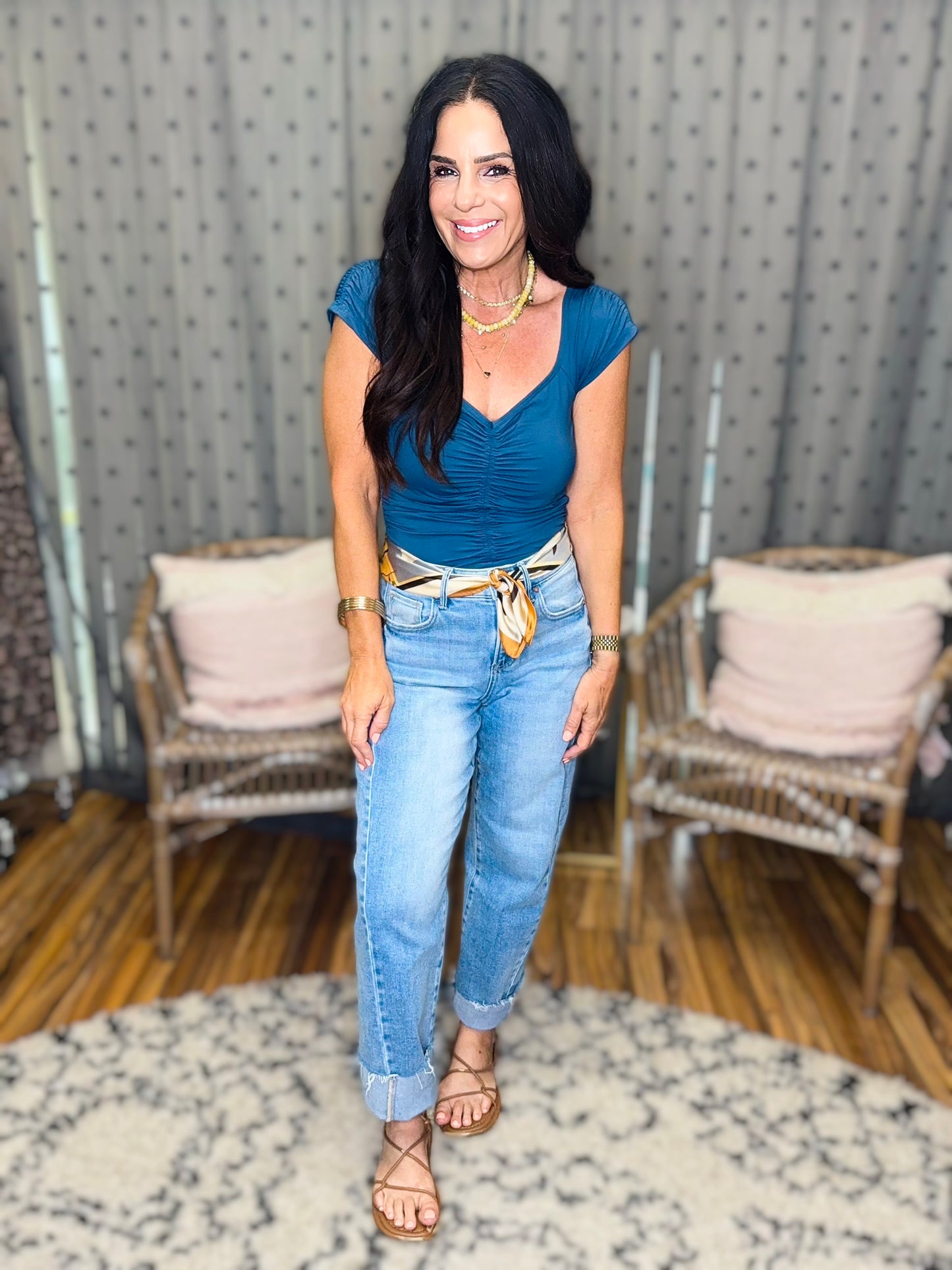 Out & About Cap Sleeve Top - 6 colors