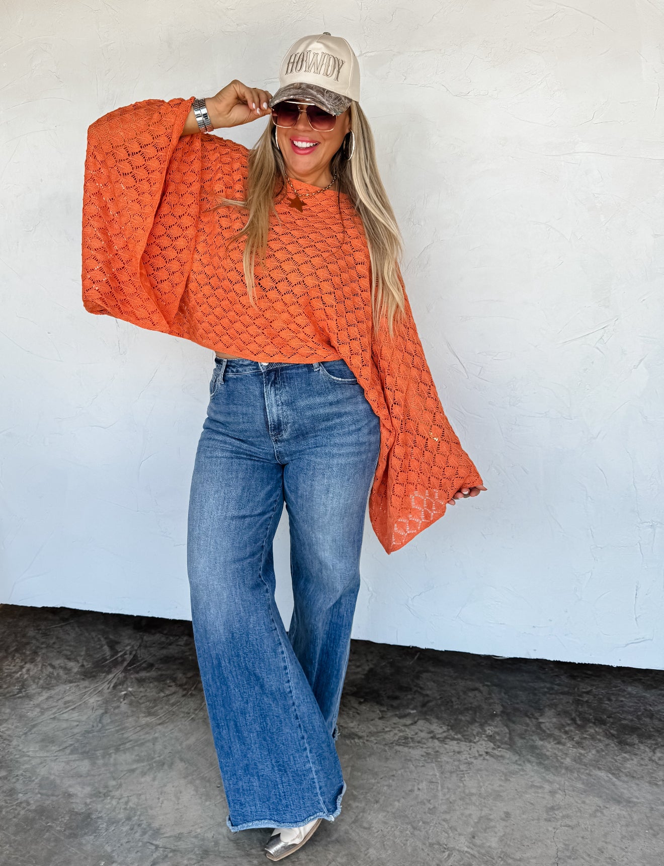 PREORDER - Free Spirit Bell Sleeve Top - 4 colors