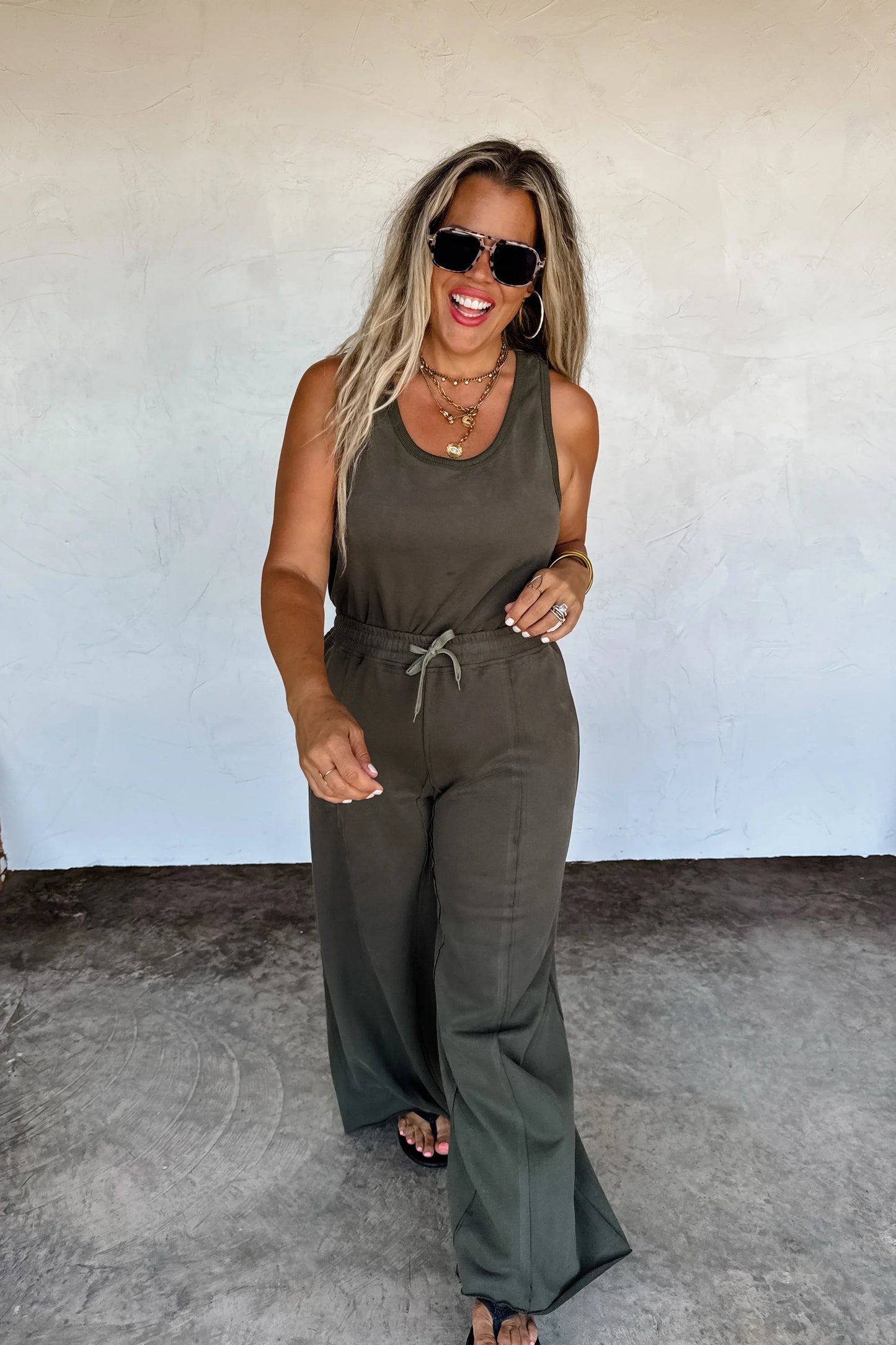 Jet Set Terry Jumpsuit - 4 colors