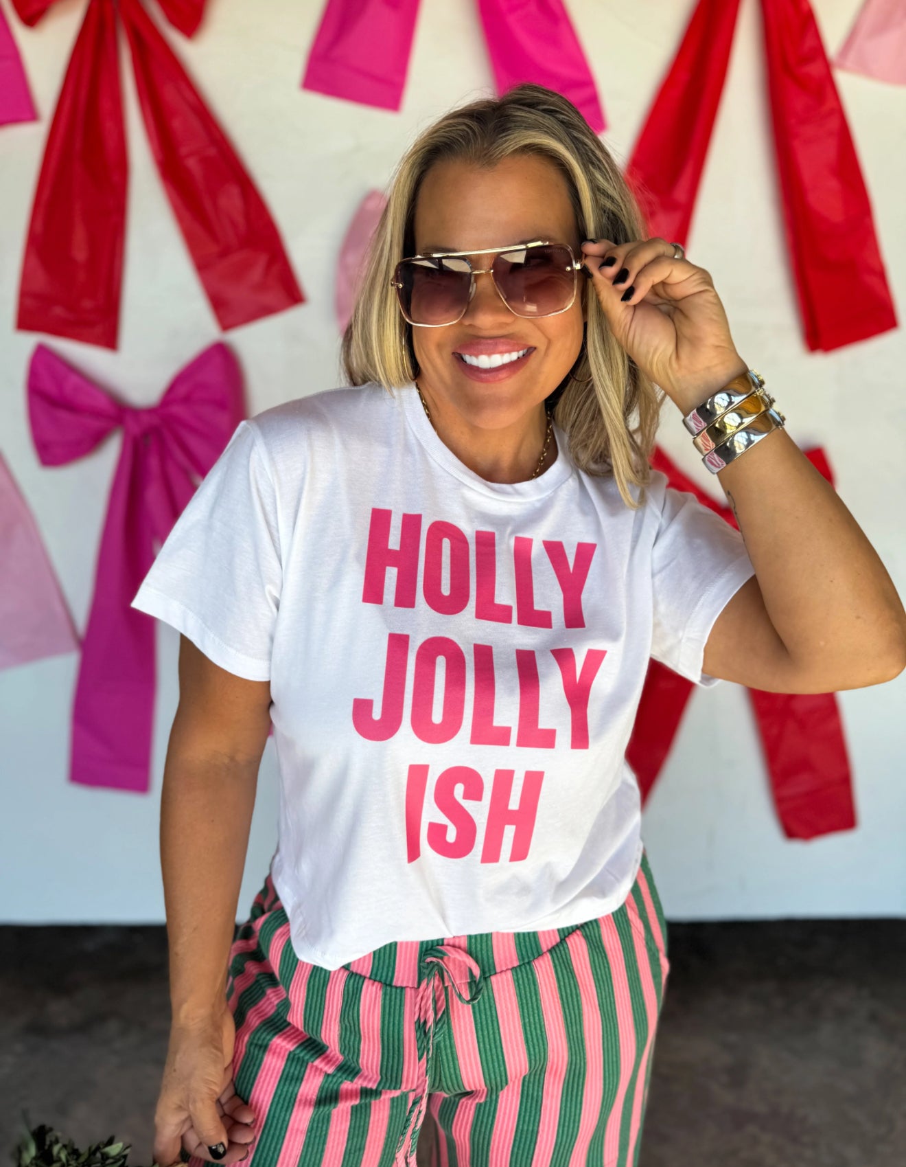 PREORDER - Holiday Graphic Tees - 3 patterns