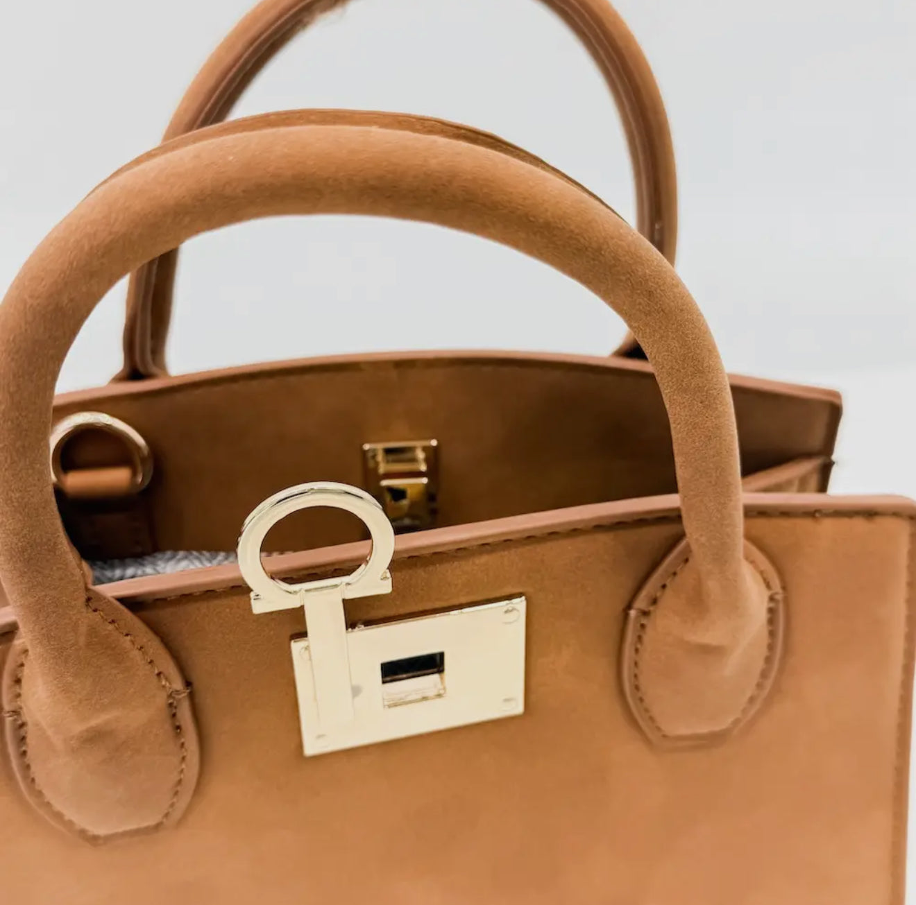 PREORDER - Nixie Nubuck Small Tote - 3 colors