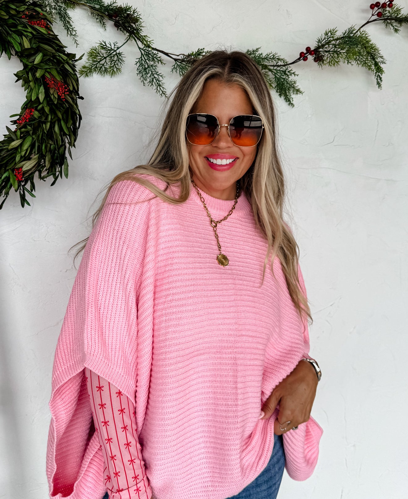 PREORDER - Meg Pullover Poncho - 3 colors
