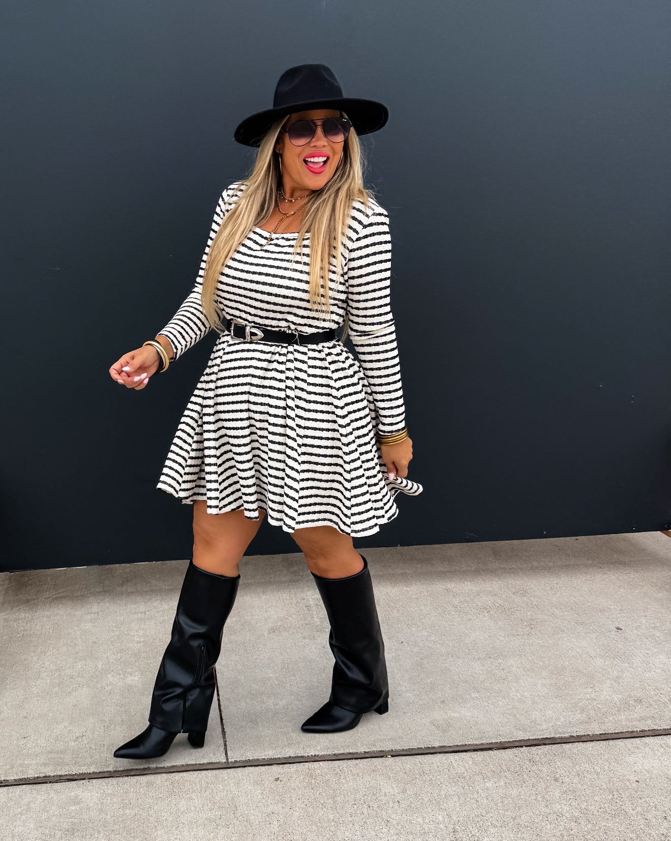 PREORDER - Kate Striped Dress - 2 colors