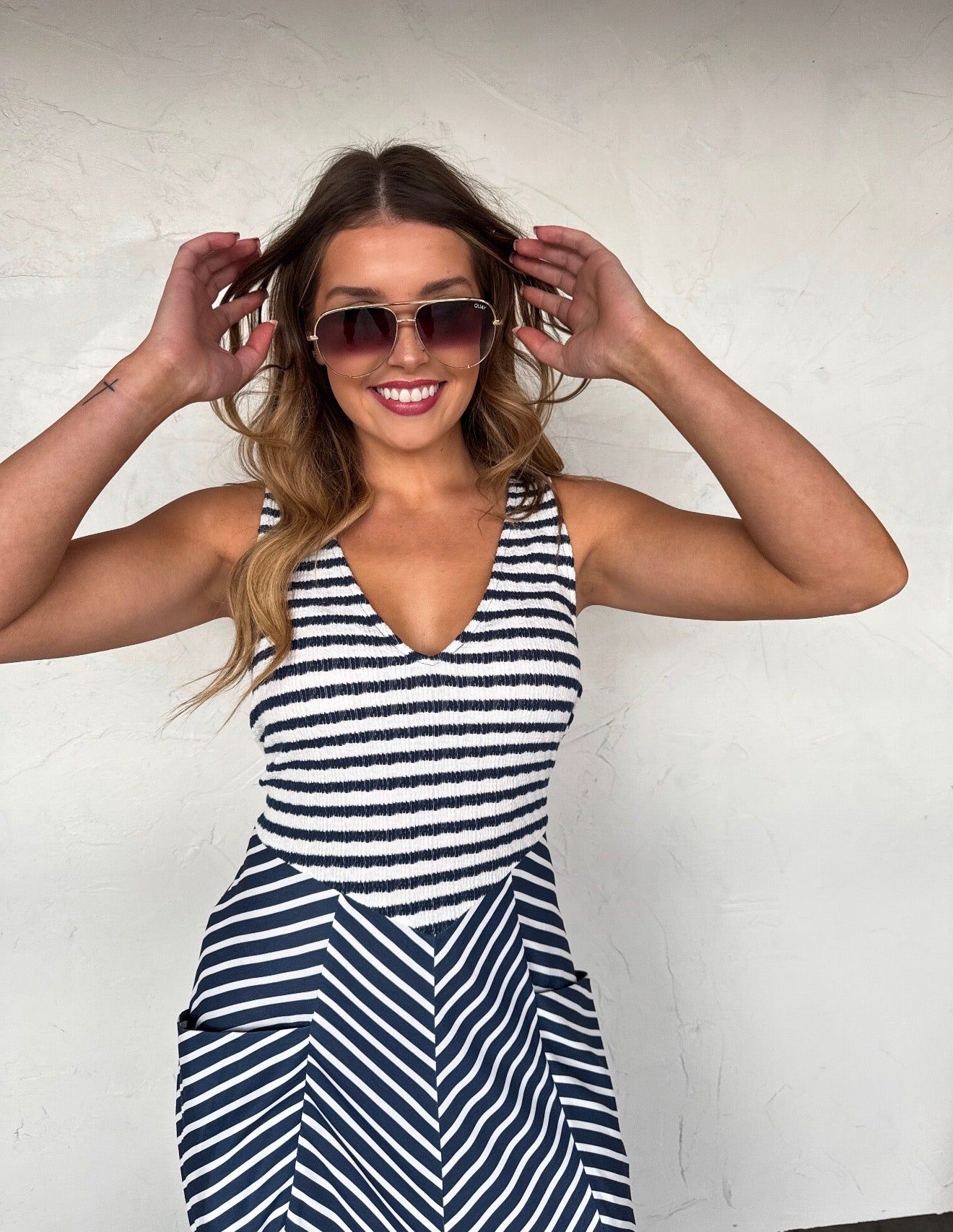 PREORDER - Luciana Striped Dress - 3 colors