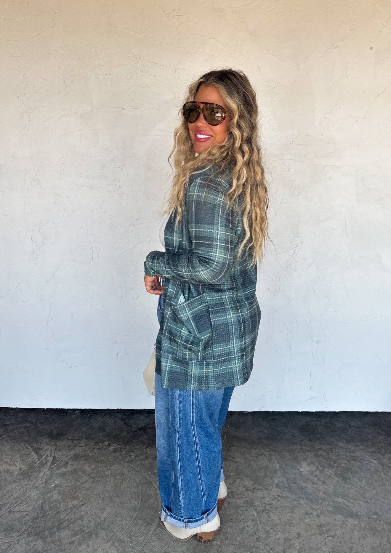 PREORDER - Plaid Lola Cardigans - 3 colors
