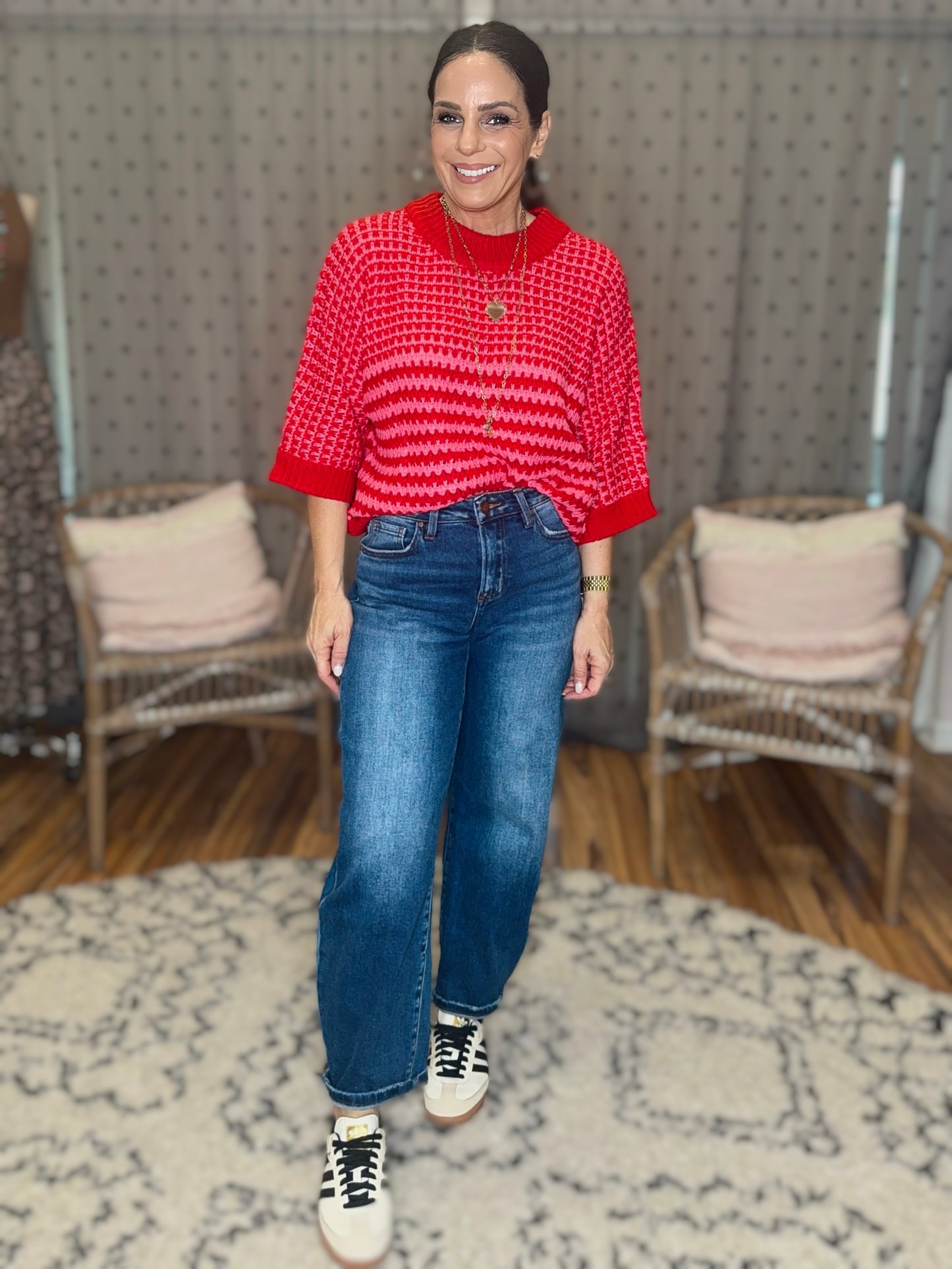Candy Crush Chunky Knit Sweater