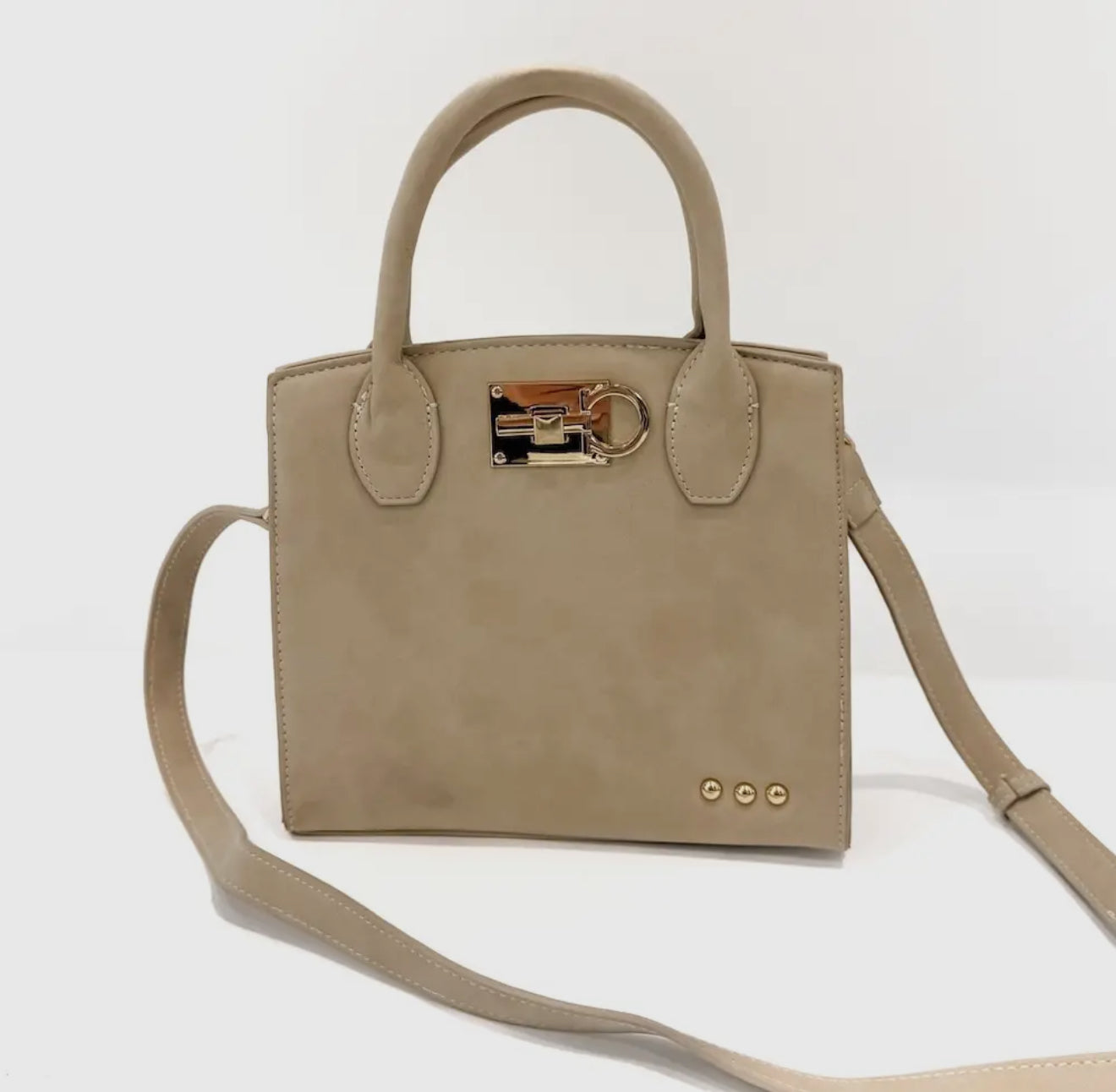 PREORDER - Nixie Nubuck Small Tote - 3 colors