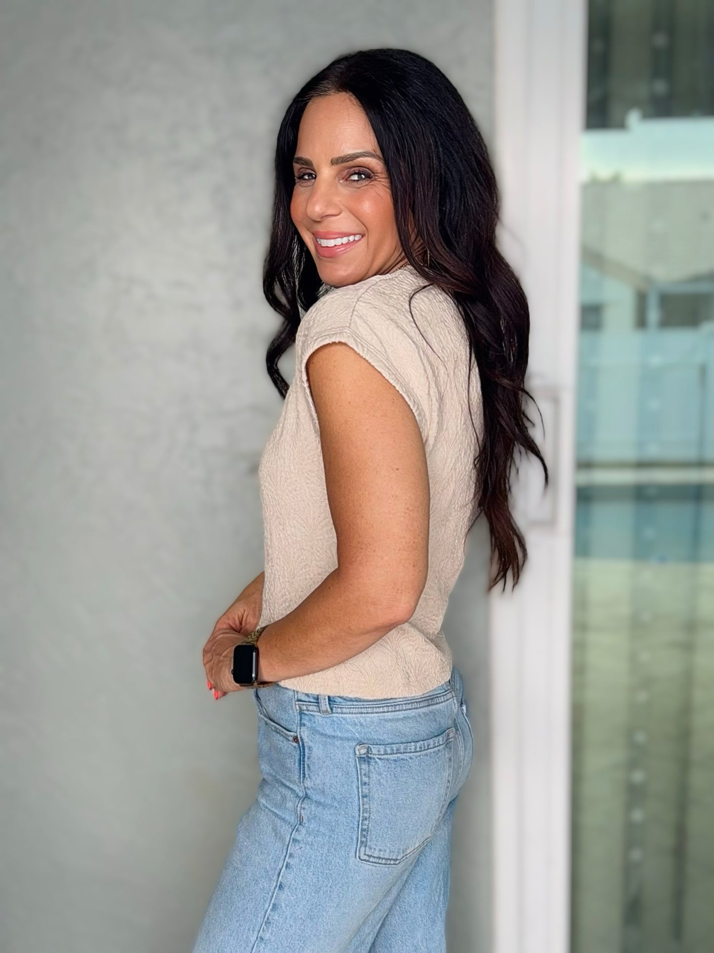 Harley Cap Sleeve Basic Top - 4 colors