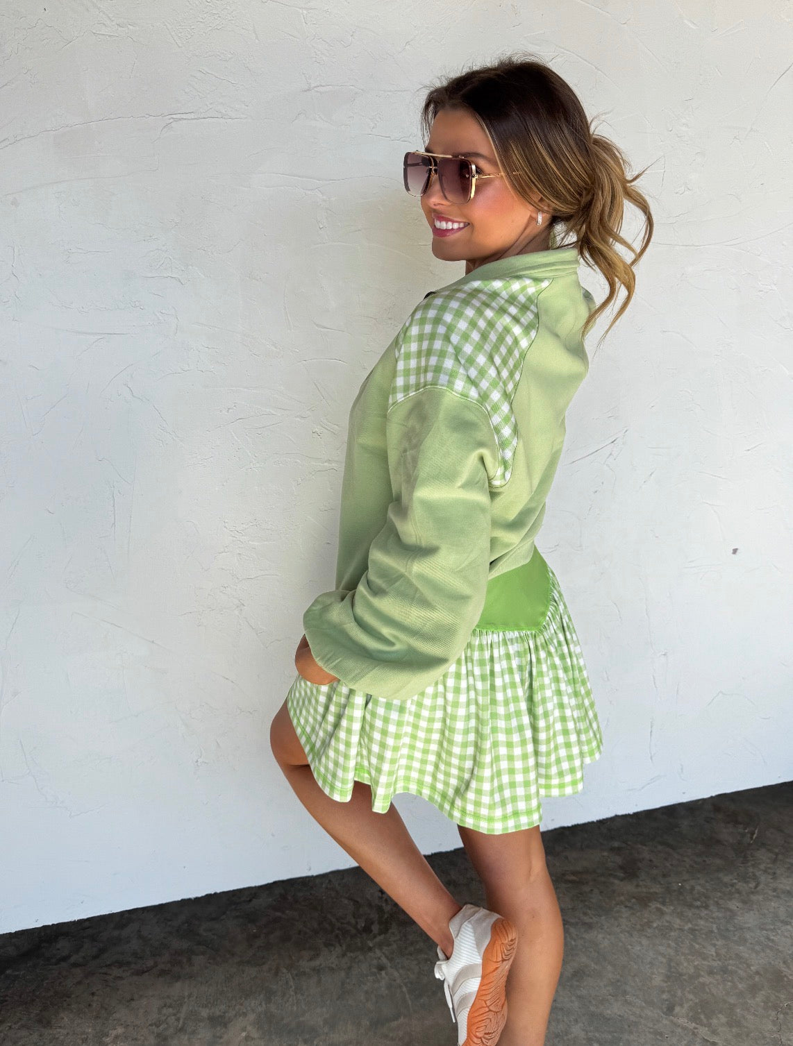 PREORDER - Just Living Quarter-Zip Pullover - 2 prints