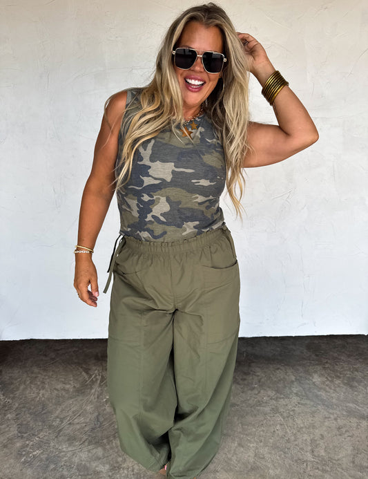 PREORDER - Haven Camo Tank Top