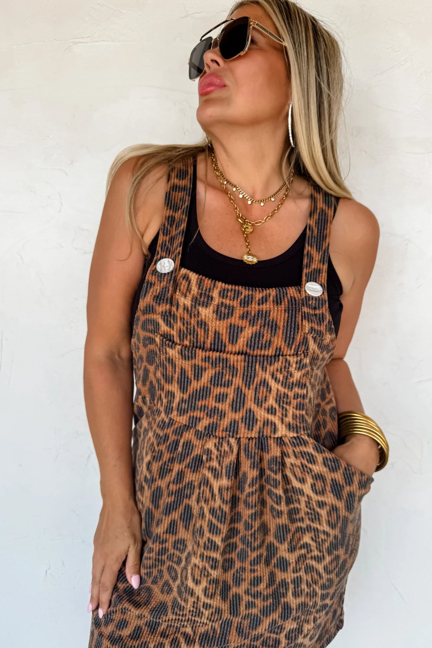 Wild Thing Cheetah Skirt Romper