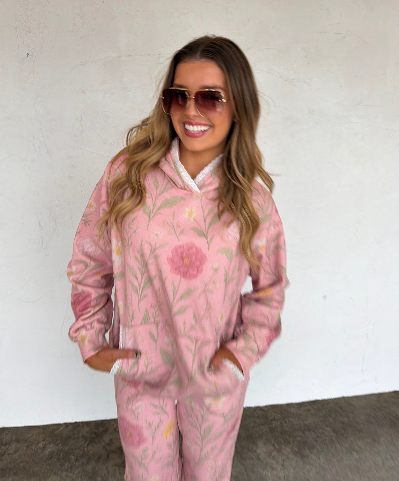 PREORDER - Lila Lace Hoodie Pullover - 2 colors