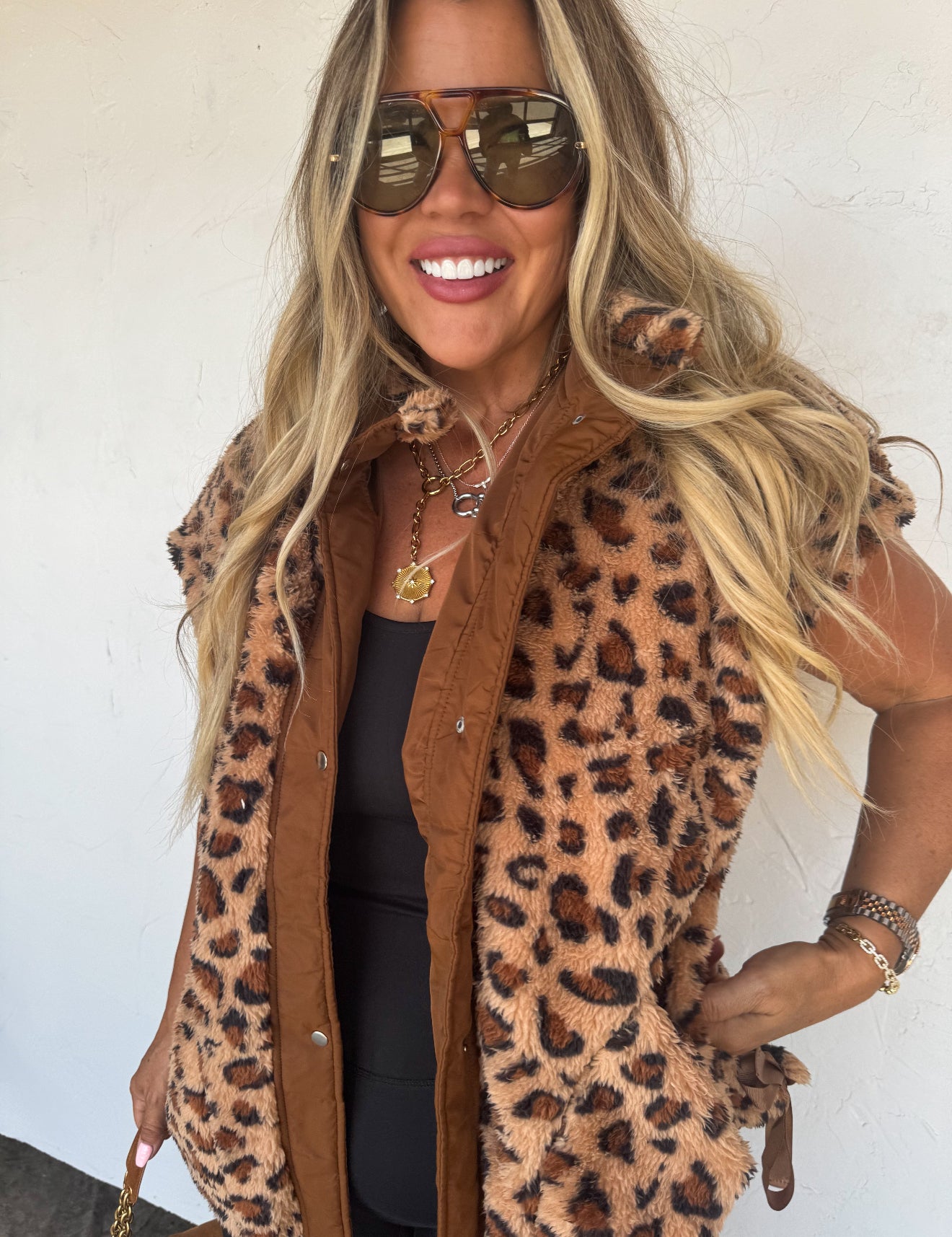 PREORDER - Linden Sherpa Vest Jacket - 4 colors