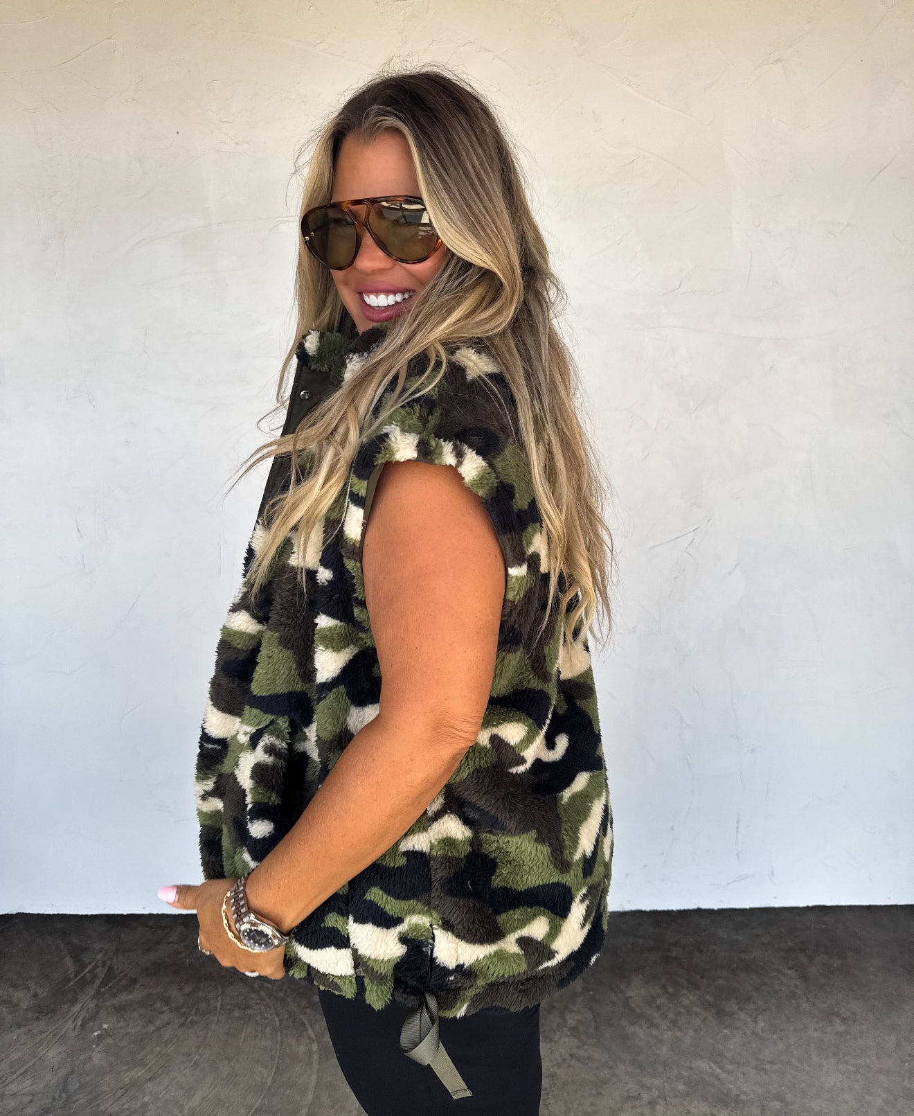 PREORDER - Linden Sherpa Vest Jacket - 4 colors