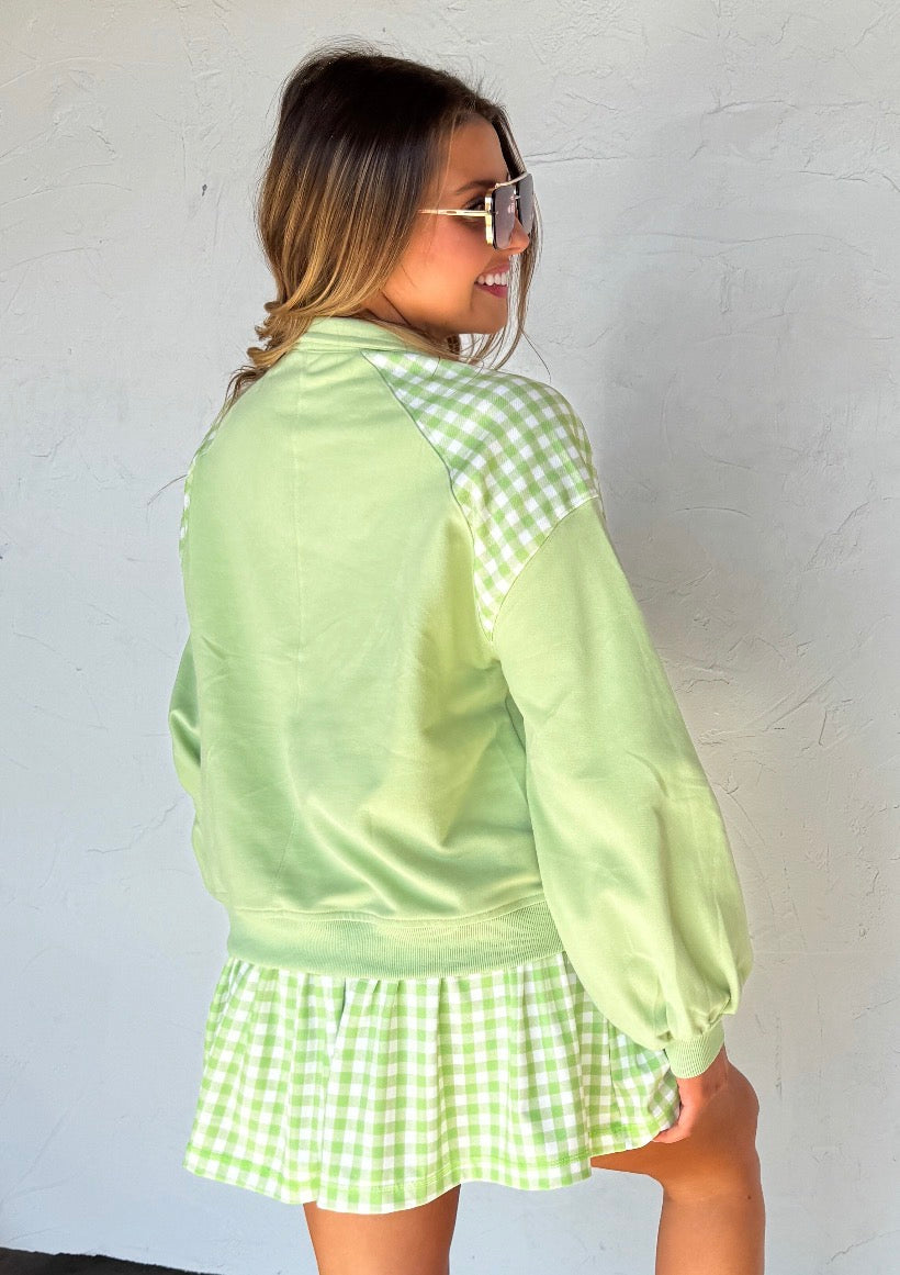PREORDER - Just Living Quarter-Zip Pullover - 2 prints