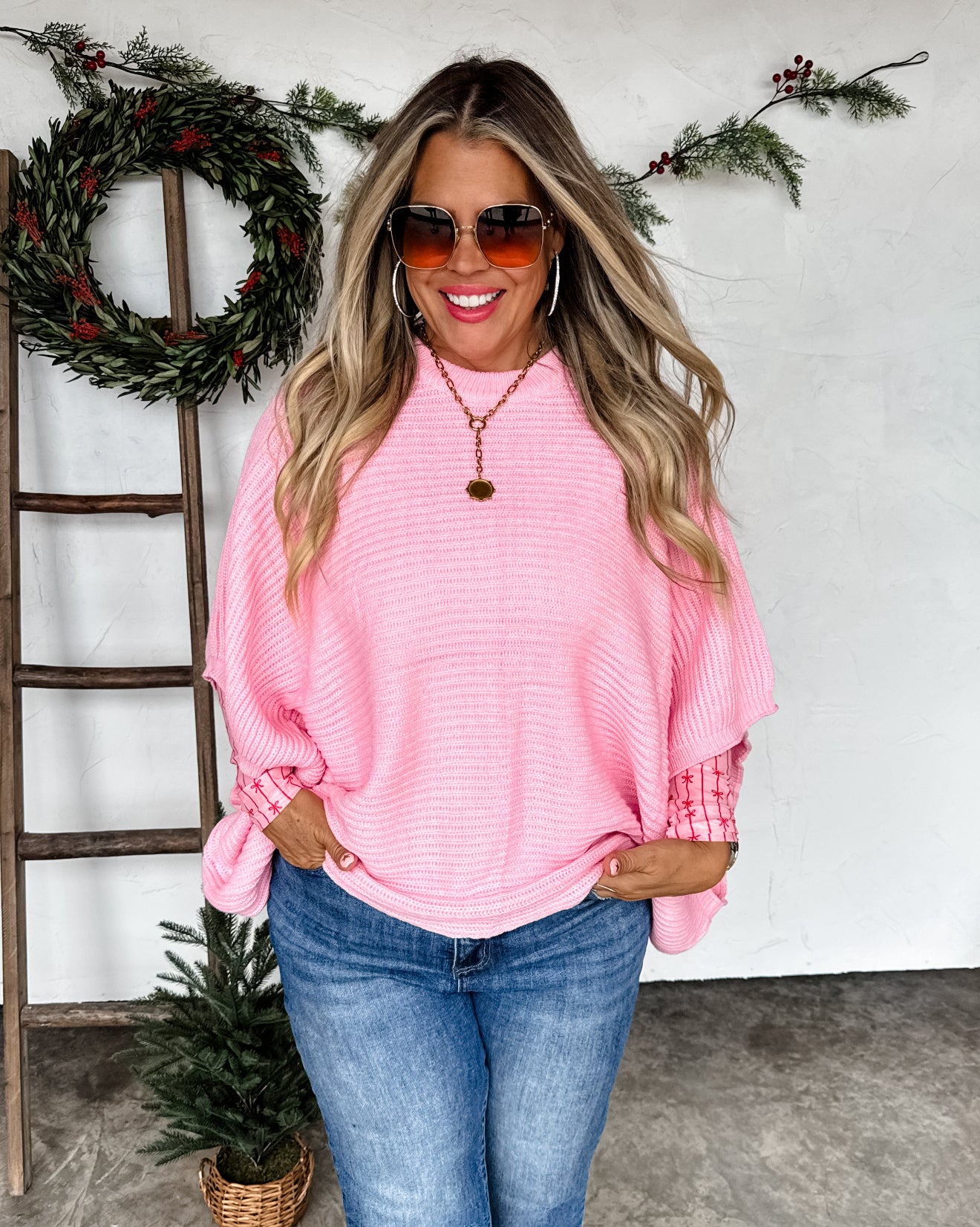 PREORDER - Meg Pullover Poncho - 3 colors