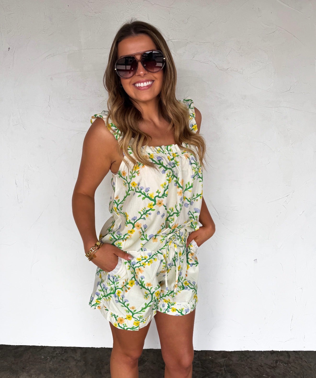 PREORDER - Springing into Sunday Lounge Set - 2 colors