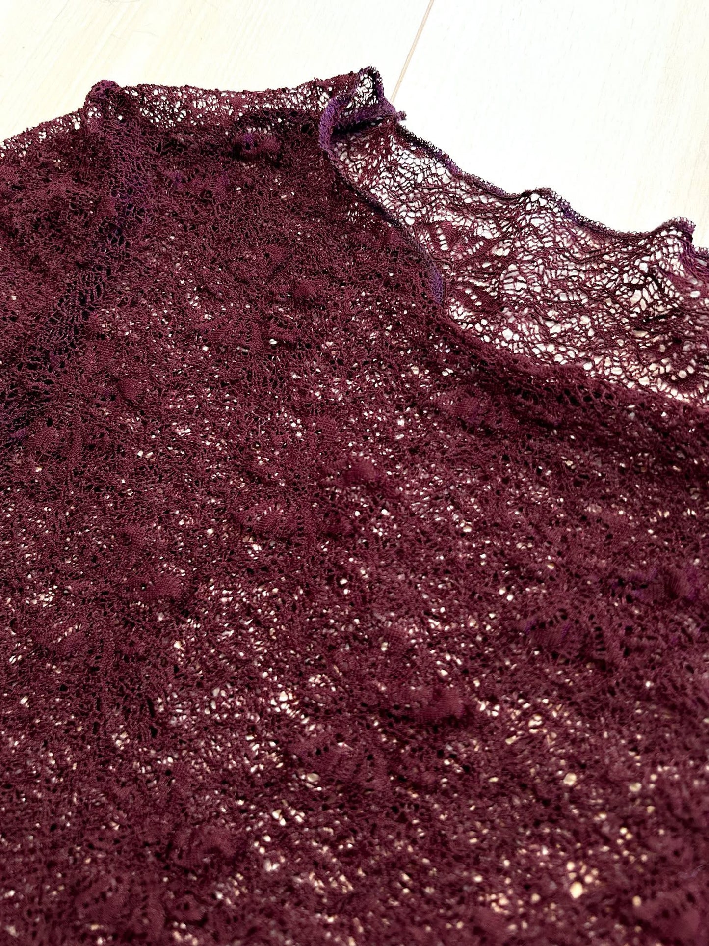 PREORDER - Luxe Lace & Floral Textured Sheer Top - 3 colors