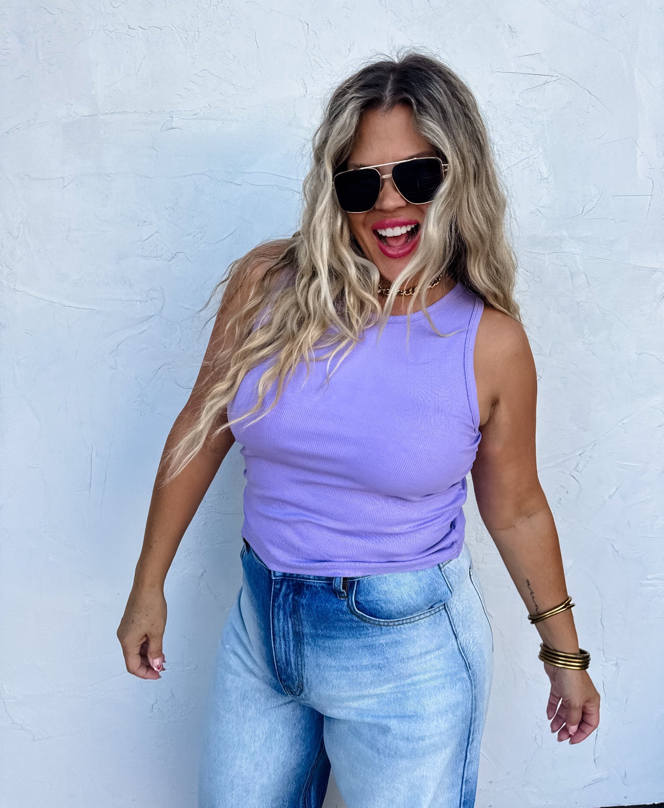 Taylor Ribbed Tank - 5 colors