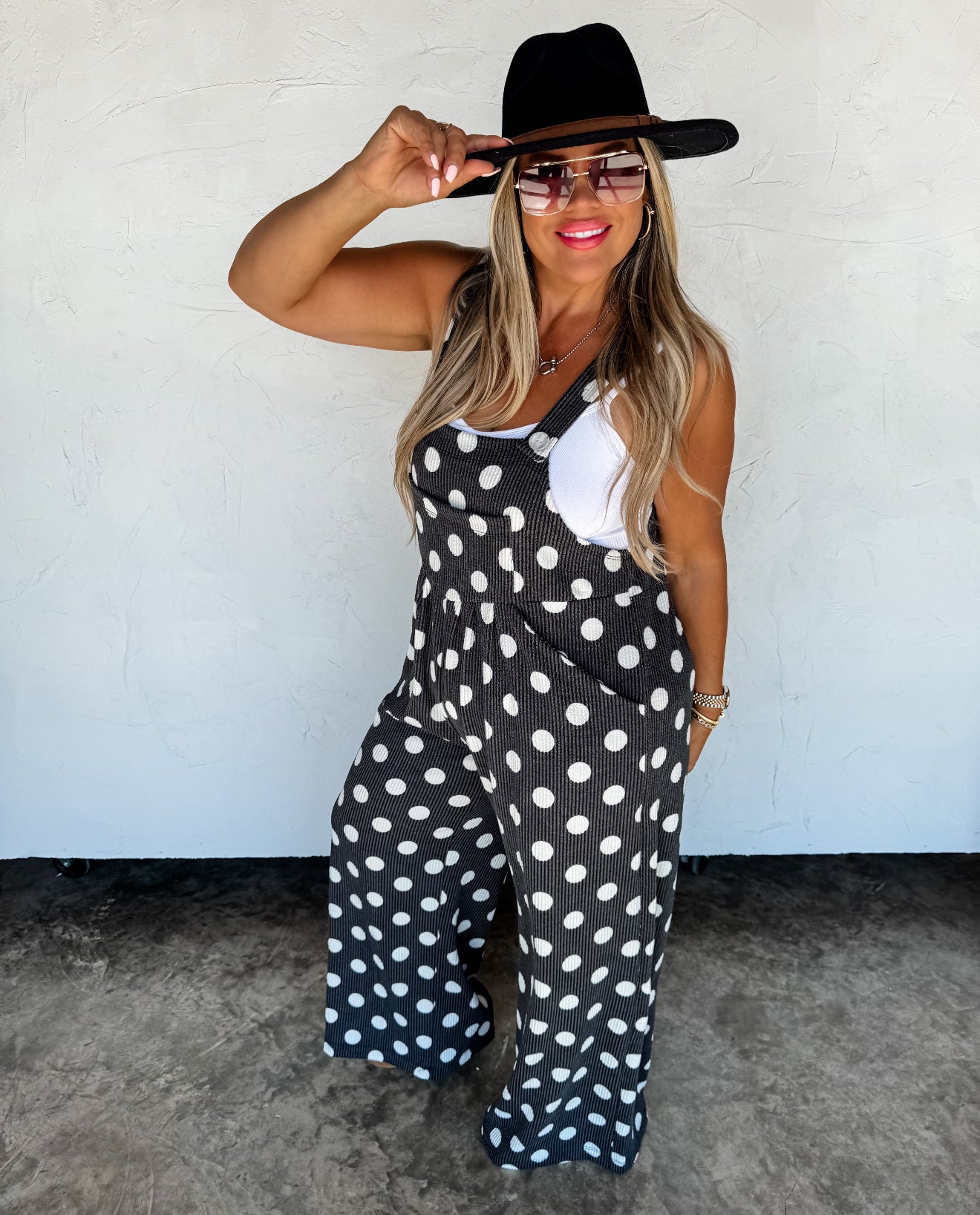 PREORDER - Karli Polka Dot Overalls - 3 colors