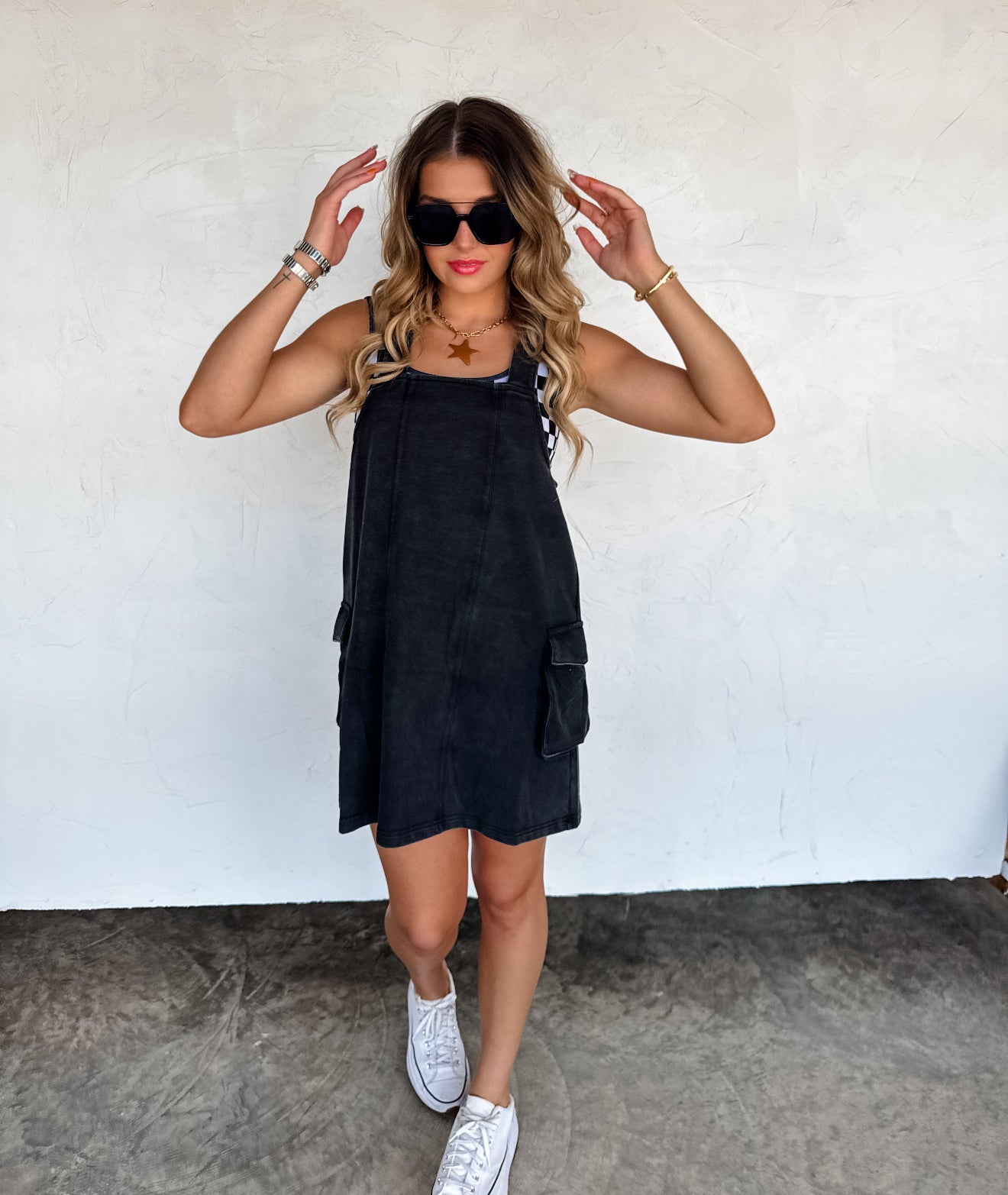 Millie Overall Dress - 2 colors