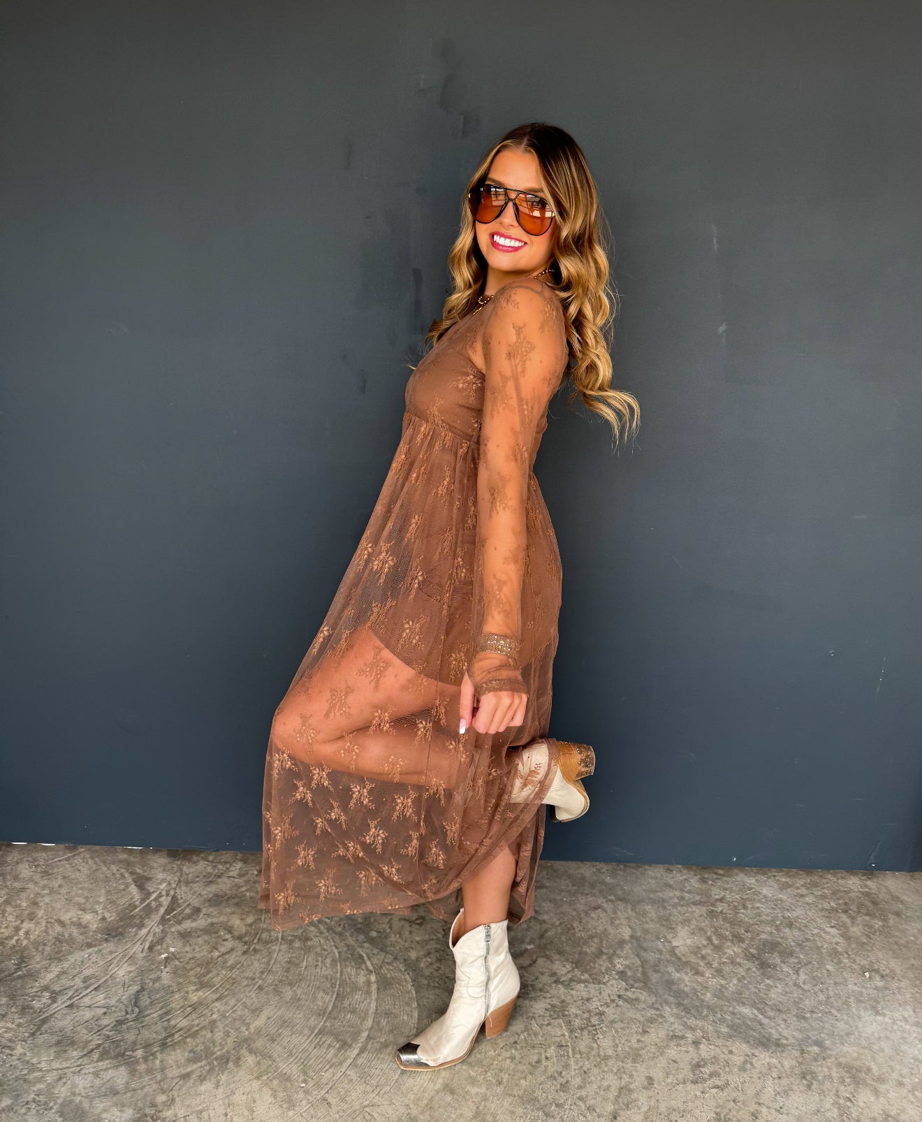 PREORDER - Evangeline Lace Dress - 4 colors