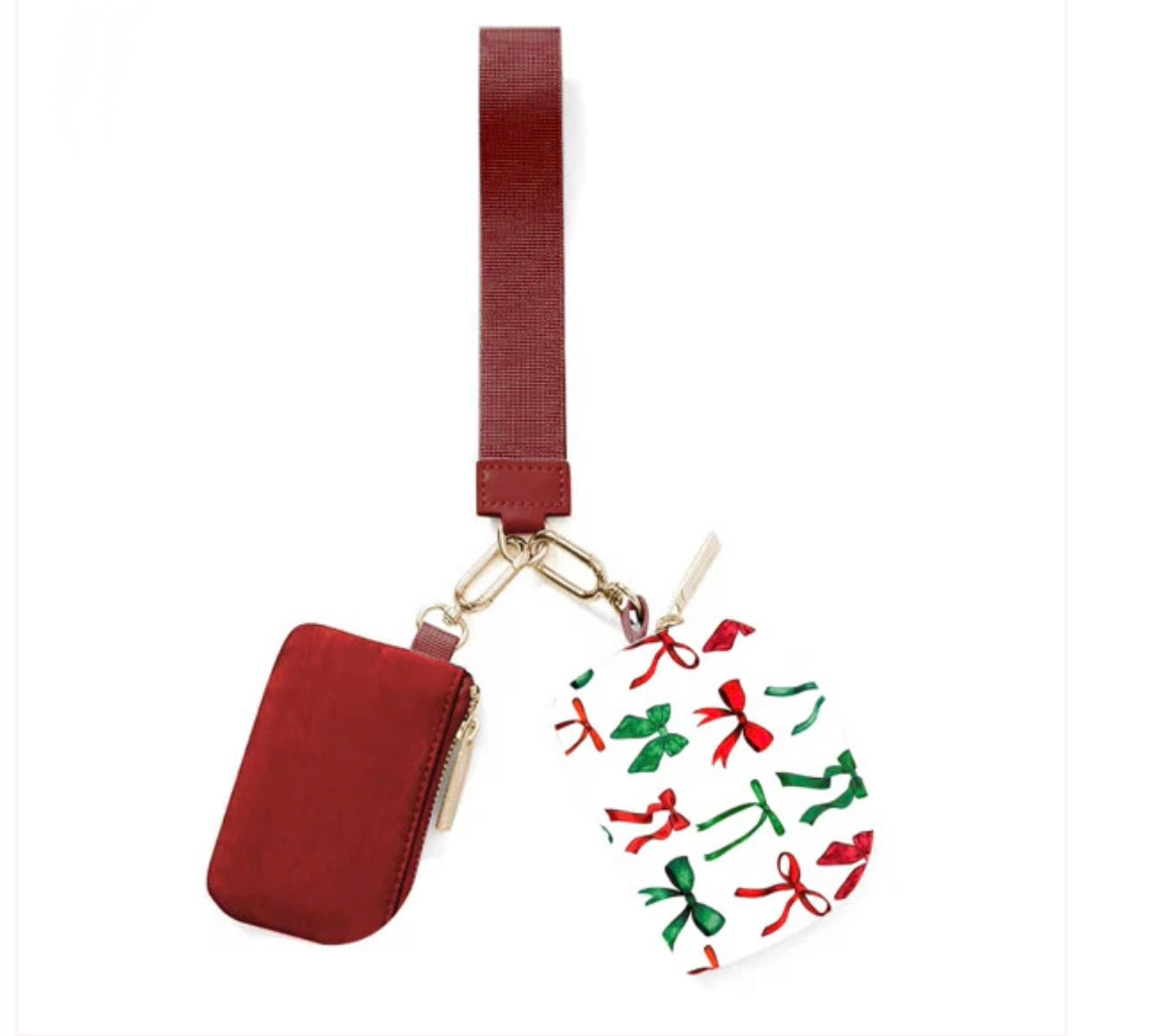 PREORDER - Double Pouch Wristlet - 13 colors