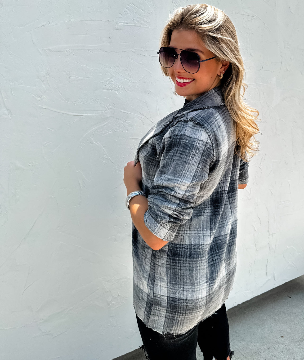 Pull It Together Plaid Blazer - 3 colors