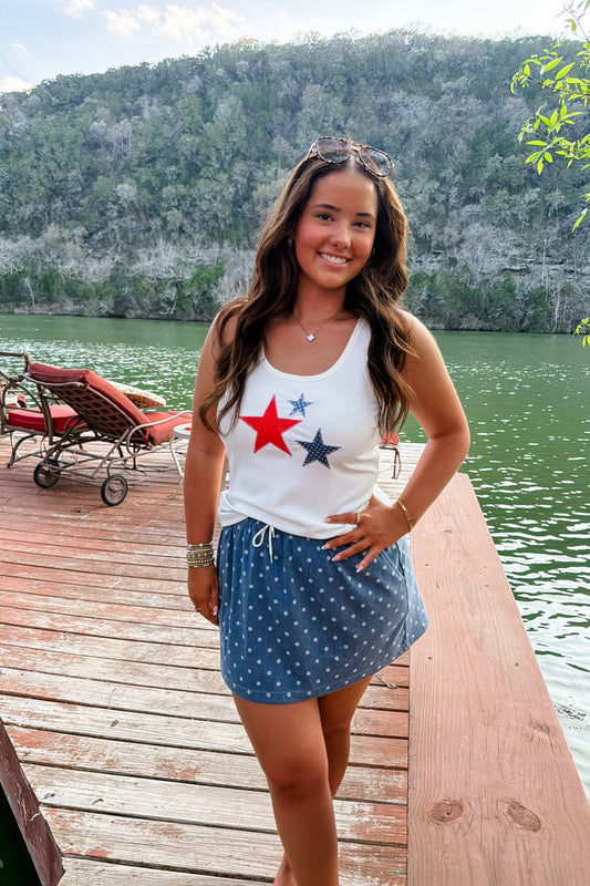 PREORDER - Indie Star Patch Tank - 3 colors
