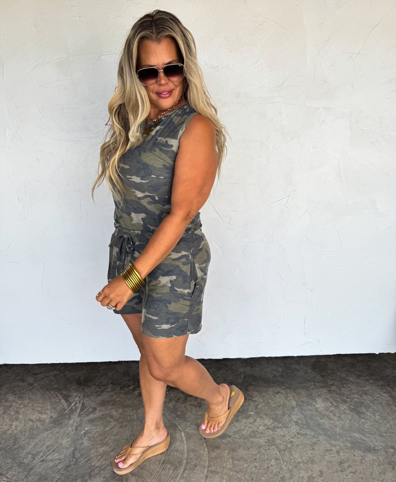 PREORDER - Haven Camo Tank Top