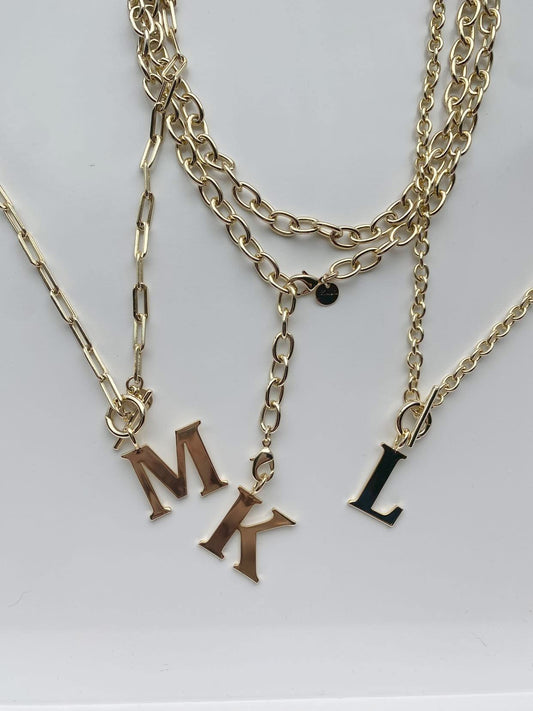 PREORDER - The Sis Kiss All-American Initial Charm