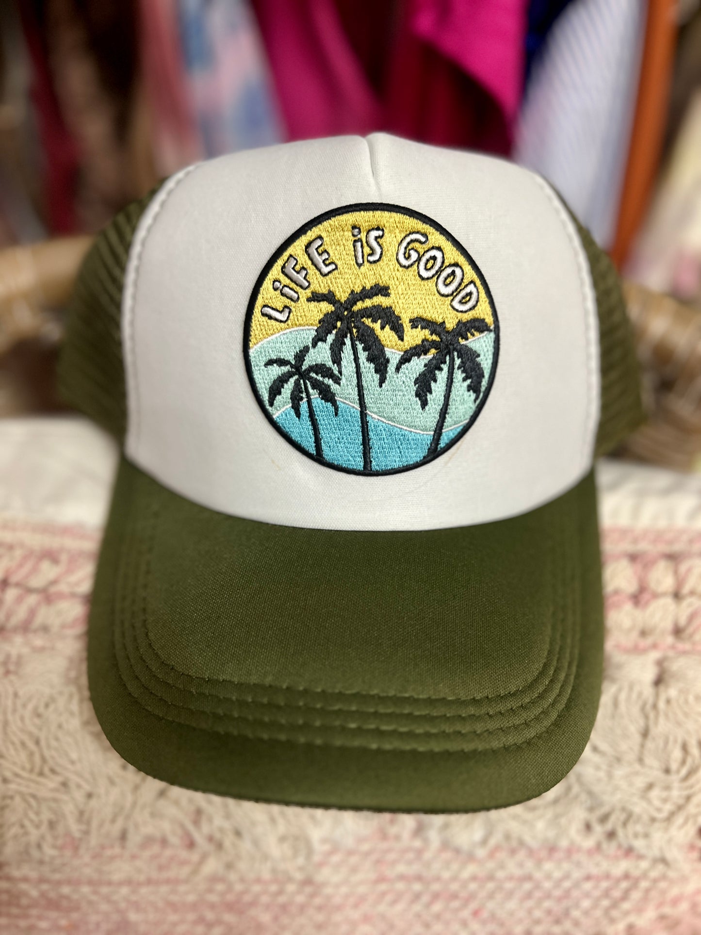 Life is Good Trucker Hat