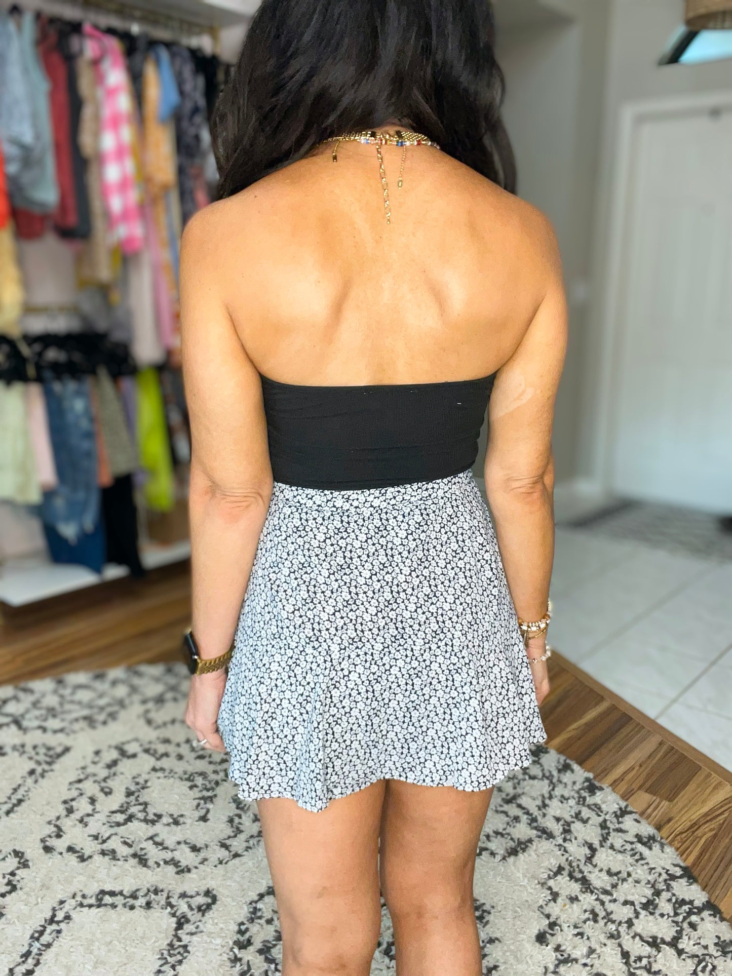 Summer Crush Strapless Crop Top