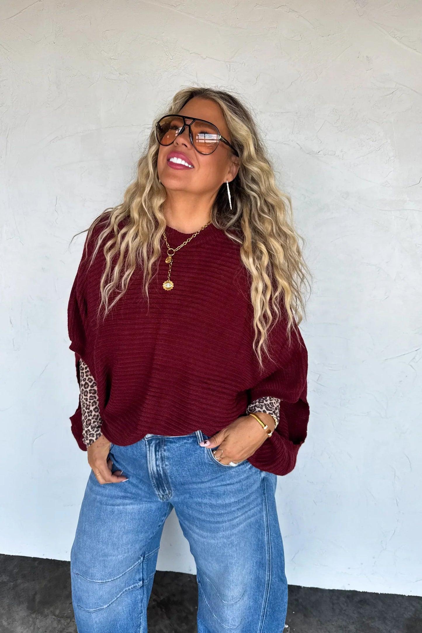 Meg Pullover Poncho - 4 colors