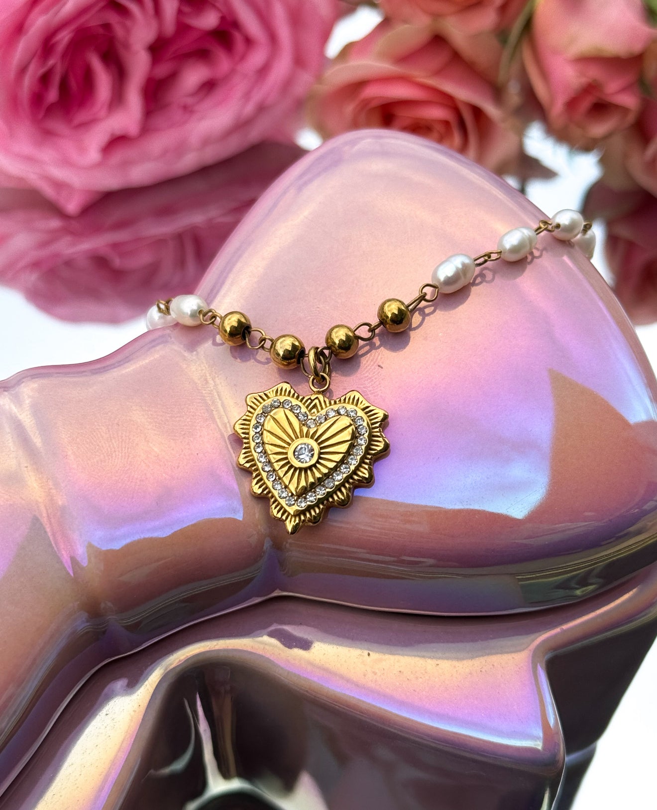 PREORDER - Love Story Pearl Necklace