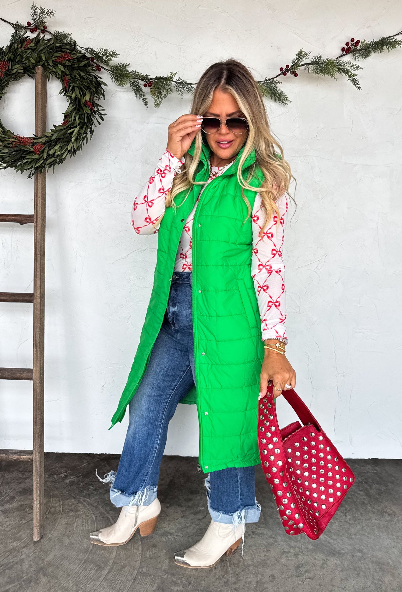 PREORDER - Kendall Long Puffer Vest - 5 colors
