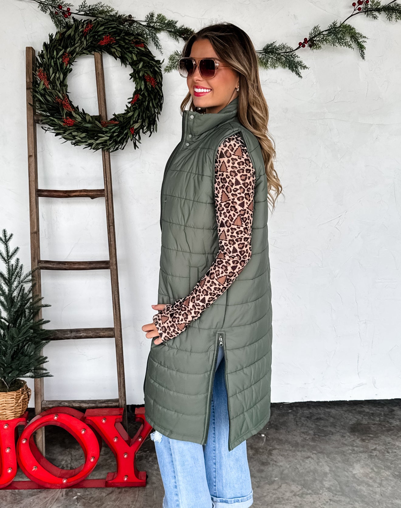 PREORDER - Kendall Long Puffer Vest - 5 colors