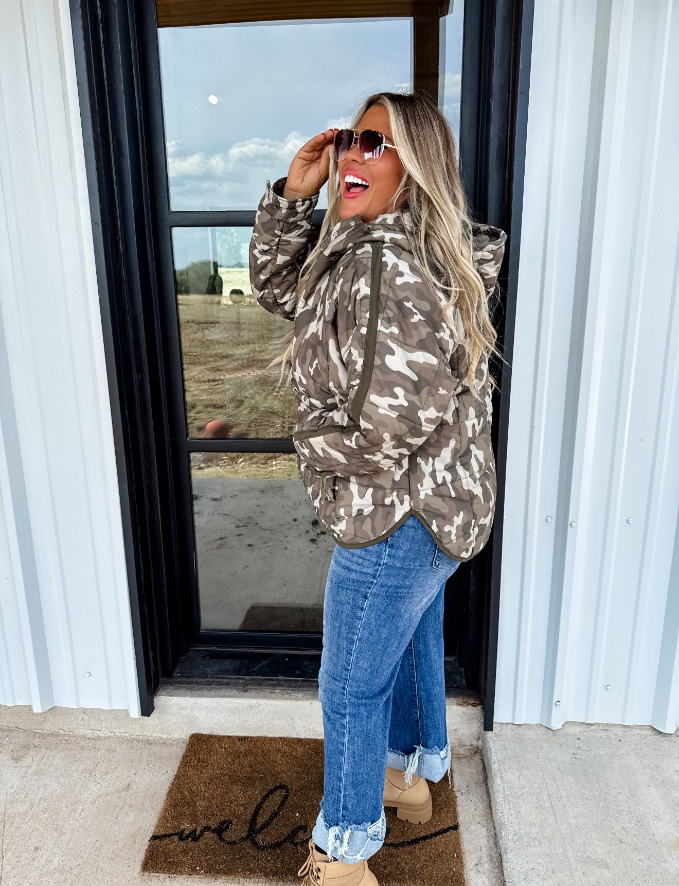PREORDER - Peyton Puffer Jacket - 2 prints