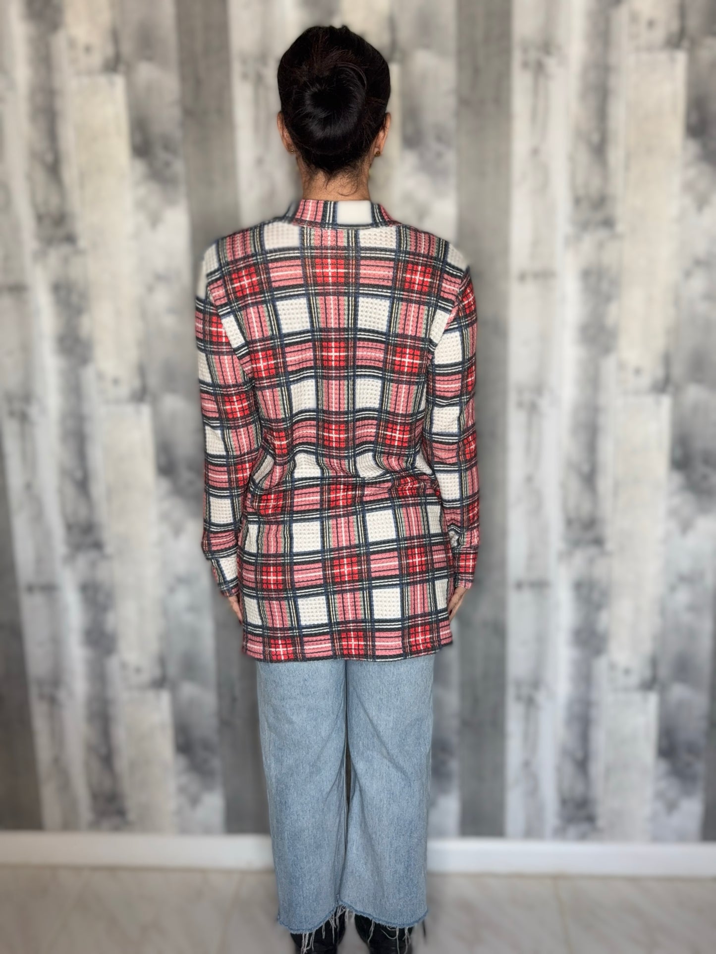 Plaid Lola Cardigan